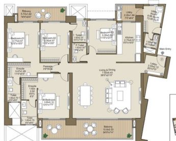 L&T Green Reserve floor plan1